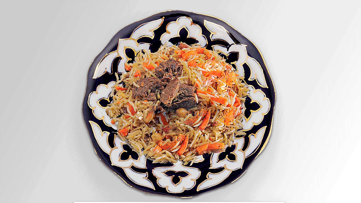 طرز تهیه پلو ازبکی با نخود با دستور پخت اصلی