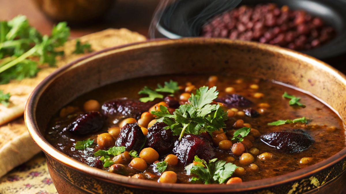 طرز تهیه آش ترش زنجان با دستور پخت اصیل و نکات