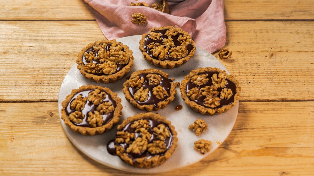 طرز تهیه تارت گردویی با تمام نکات مهم