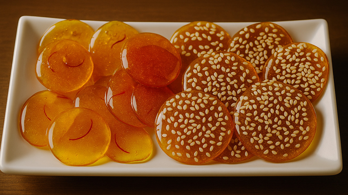 طرز تهیه پولکی کنجدی خانگی ترد، خوش‌طعم و سالم