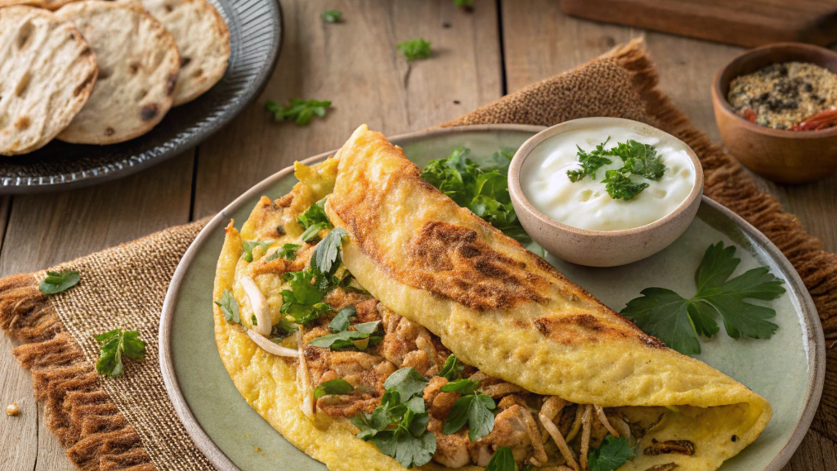 طرز تهیه خاگینه مرغ در تابه و فر