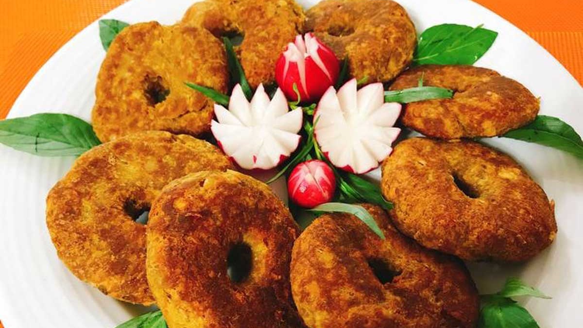 طرز تهیه شامی پوک با سیب‌زمینی گیلانی + نکات مهم