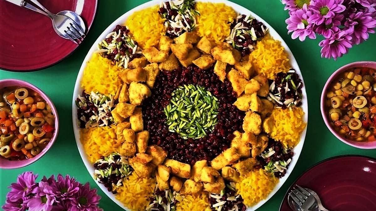 طرز تهیه مرصع پلو به روش رستورانی + فوت و فن های آن