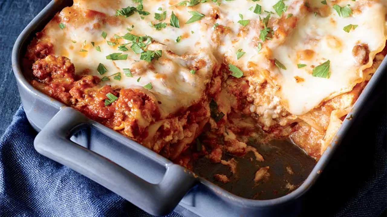 طرز تهیه لازانیا با سویا خیلی خوشمزه با و بدون فر