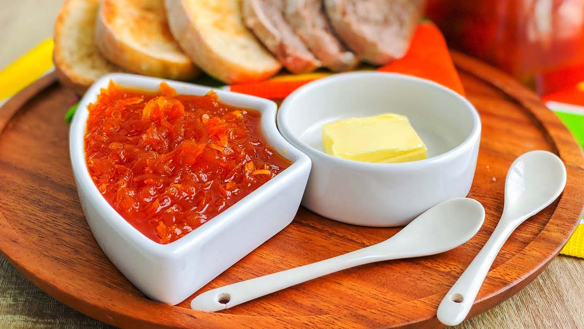 طرز تهیه مربای هویج بدون آب و خوش رنگ و مزه