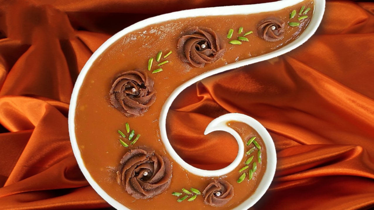 طرز تهیه حلوای عربی با شیر خشک، اصیل و با بافت عالی