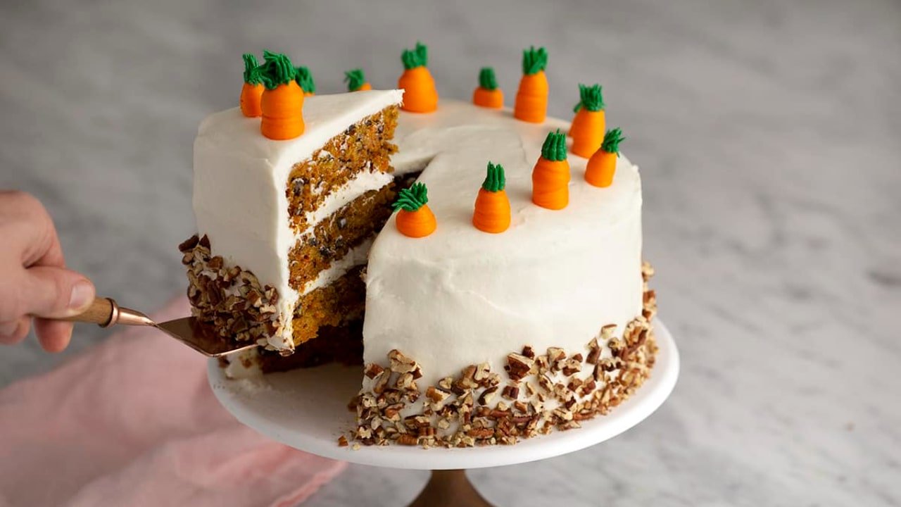 طرز تهیه کیک هویج و گردو