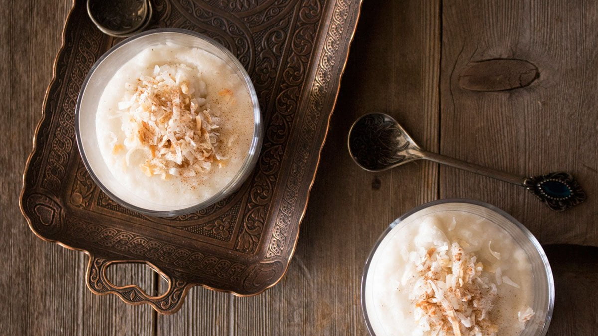 طرز تهیه شیر برنج ساده و خوشمزه + عکس مرحله به مرحله