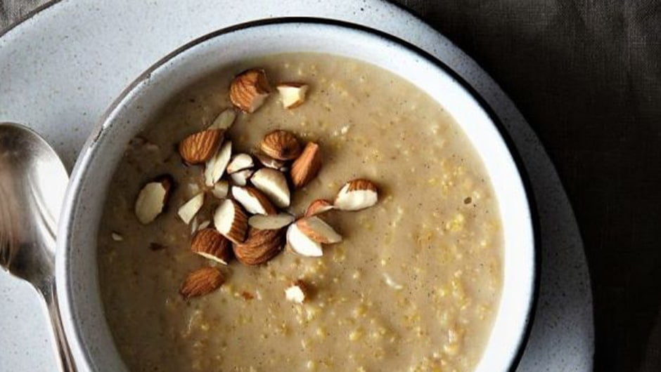 طرز تهیه حریره بادام بدون شیر برای نوزادان و بزرگسالان