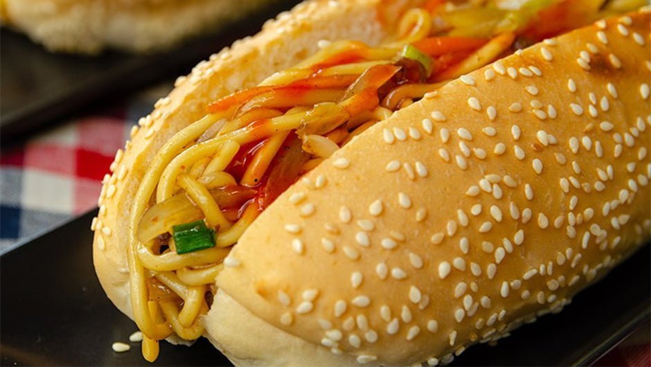 طرز تهیه ساندویچ ماکارونی به سبک ساندویچی های قدیمی