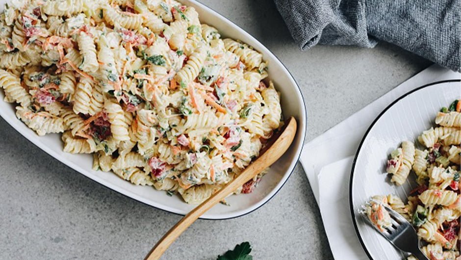 طرز تهیه سالاد ماکارونی ساده ، سریع و خوشمزه