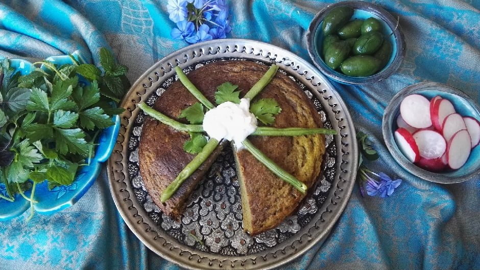 طرز تهیه کوکو لوبیا سبز به روش سنتی