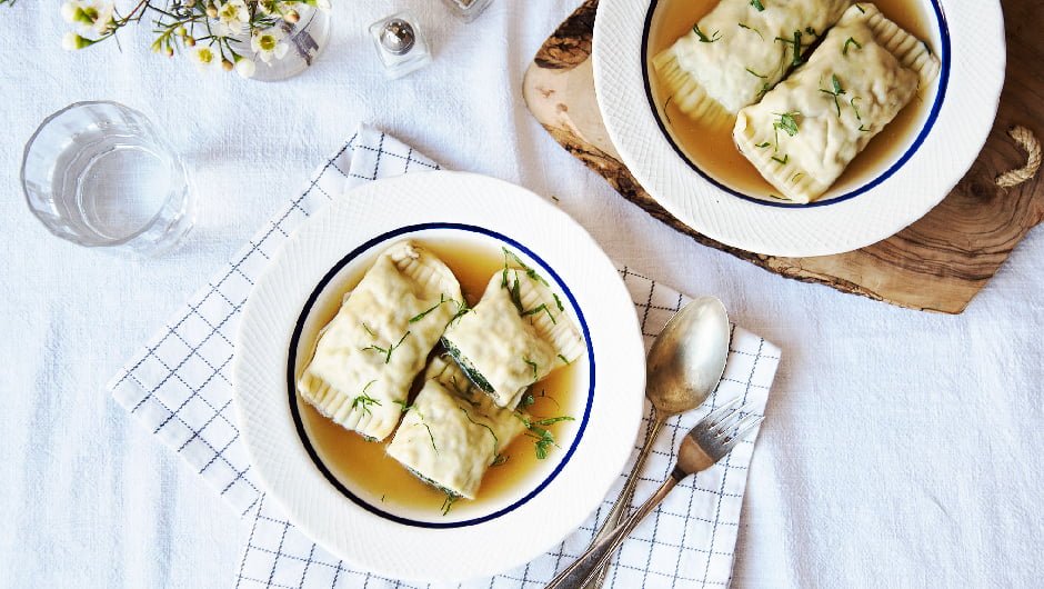 طرز تهیه مالتاشن آلمانی، راویولی به سبک آلمانی