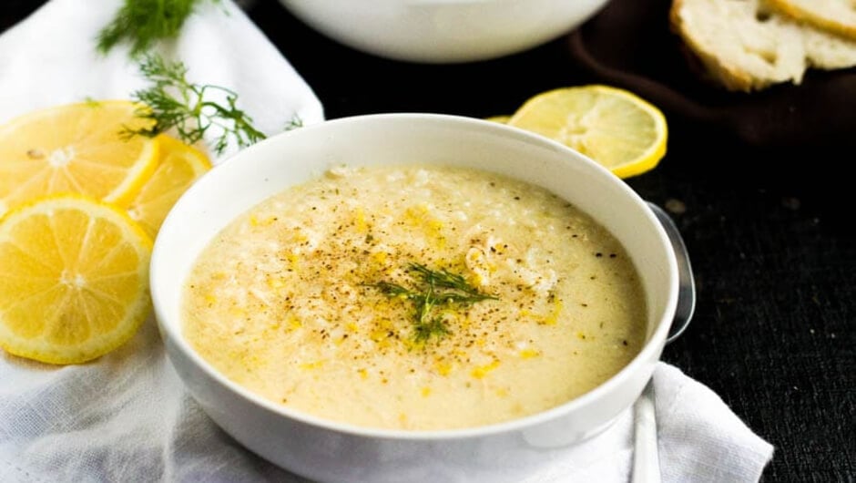 طرز تهیه سوپ آوگولمونو به سبک رستوران‌های یونانی