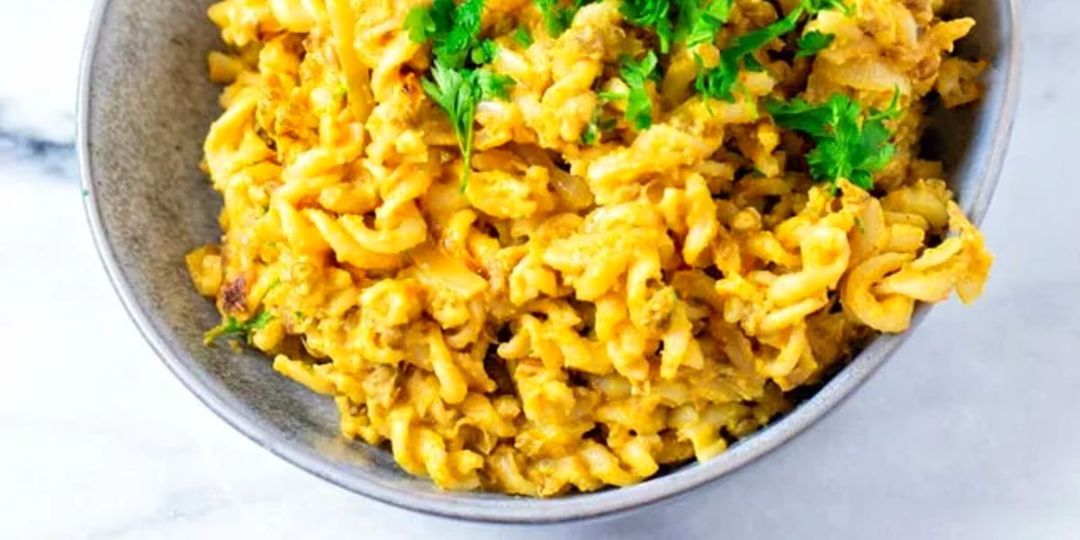 طرز تهیه پاستا زعفرانی در خانه