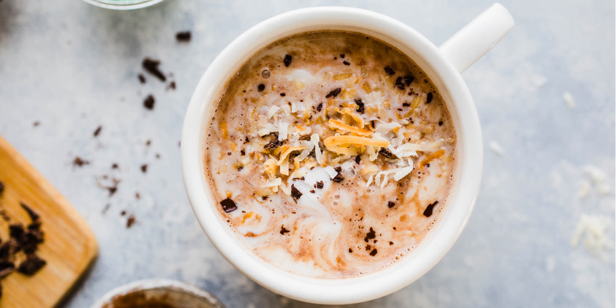 سه نوشیدنی گرم پاییزی با شیر نارگیل