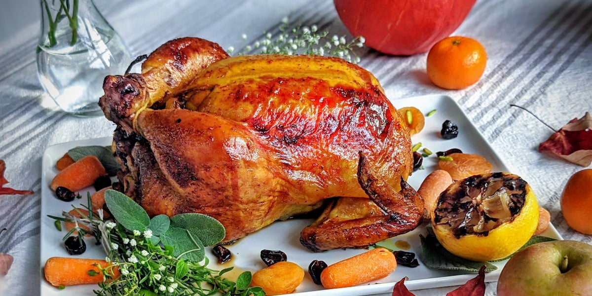 طرز تهیه مرغ شکم پر شمالی