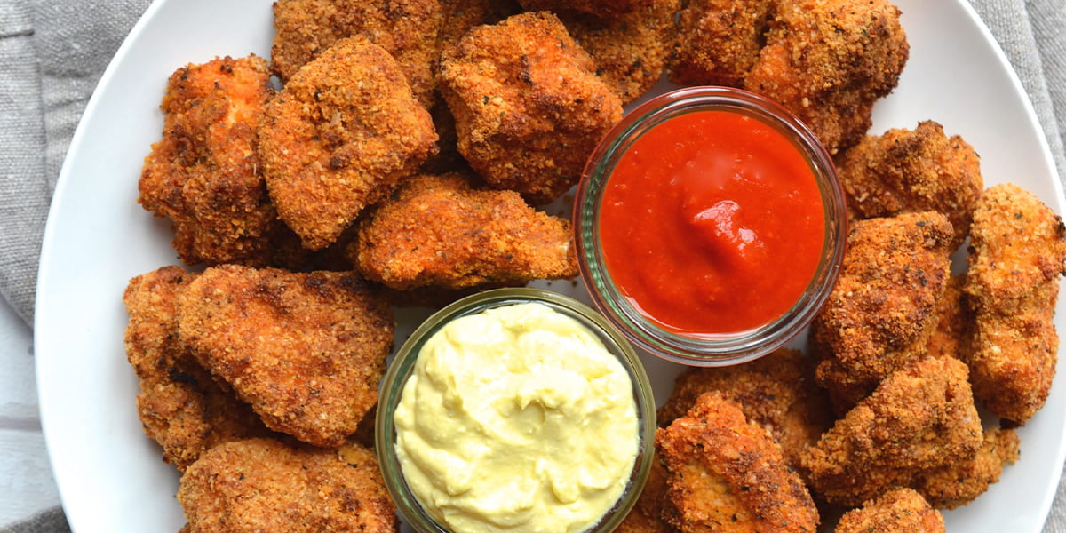 طرز تهیه ناگت مرغ خانگی ترد و خوشمزه با تمام نکات