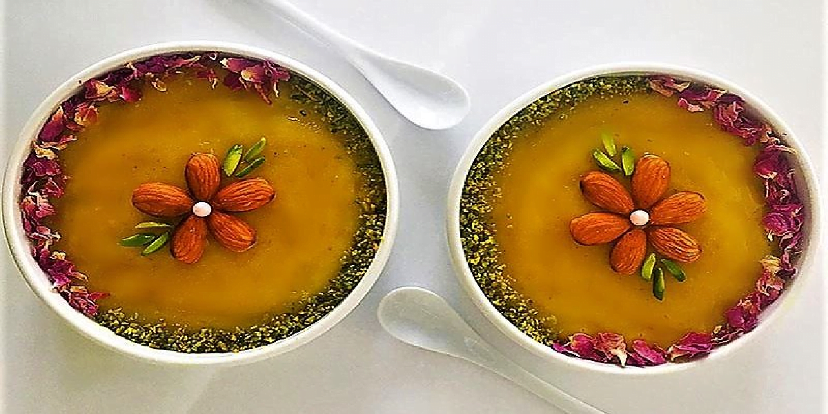 طرز تهیه کاچی با آرد برنج در خانه ؛ یک دسر مقوی و خوشمزه