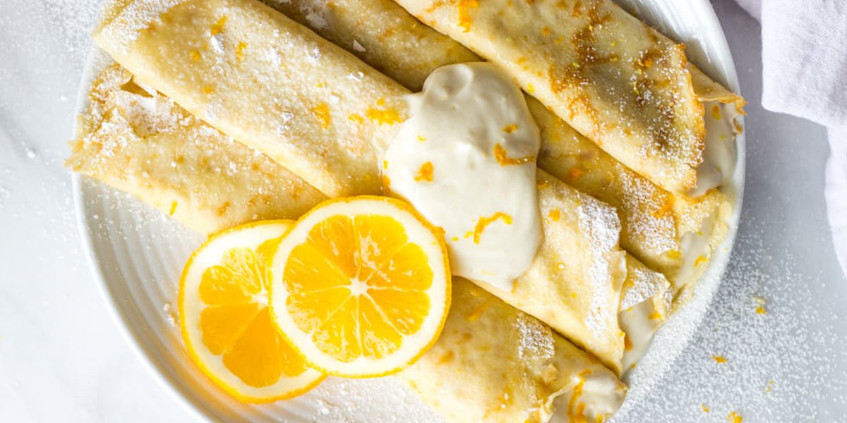 طرز تهیه کرپ با ماست | یک صبحانه فرانسوی کلاسیک