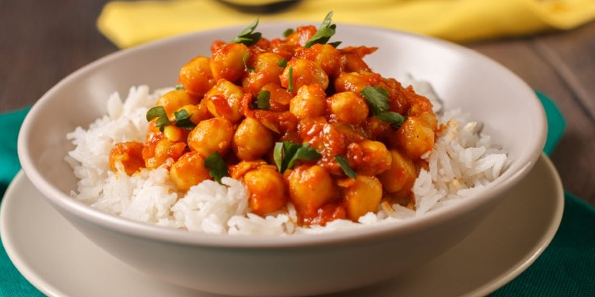 طرز تهیه کاری نخود و ماست | پیش غذای گیاهی هندی