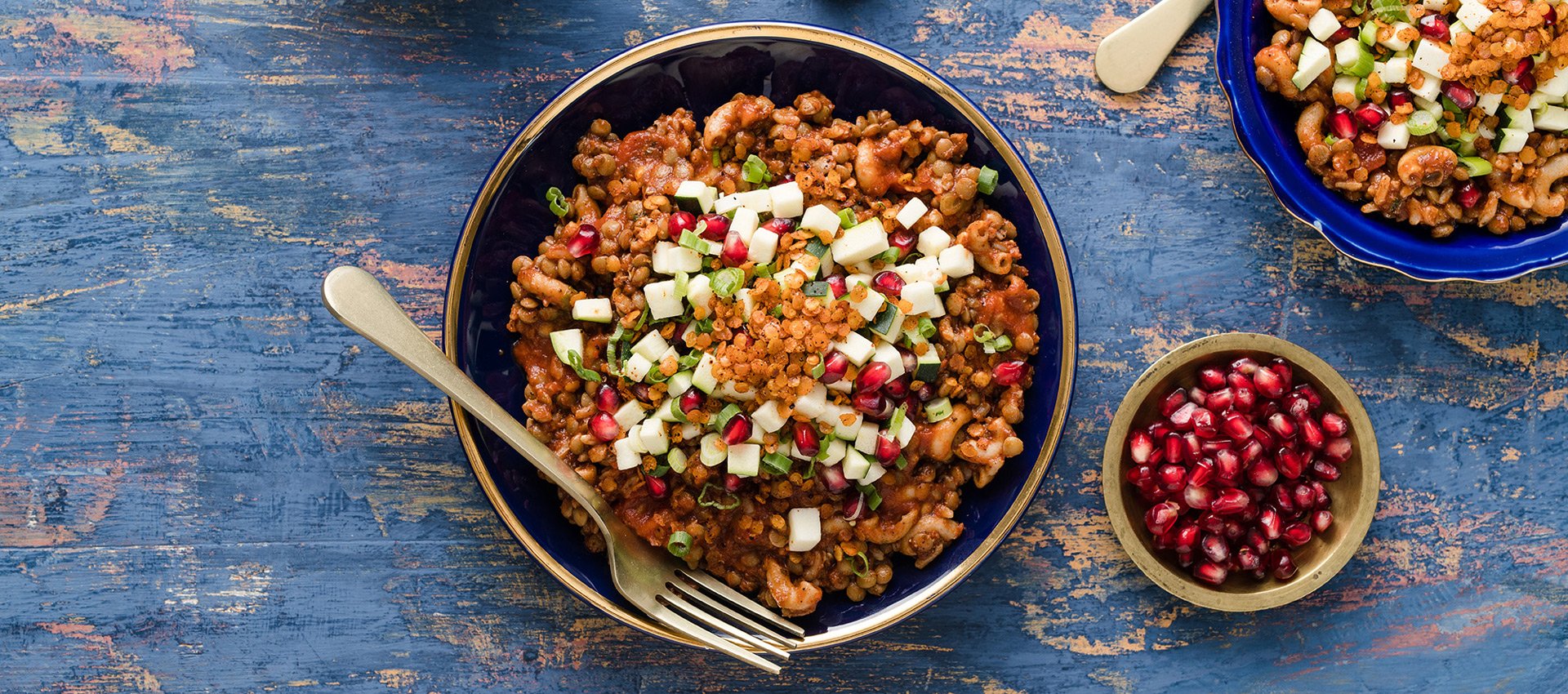 طرز تهیه غذای ساده گیاهی ؛ کوشاری غذای ملی و سنتی مصری