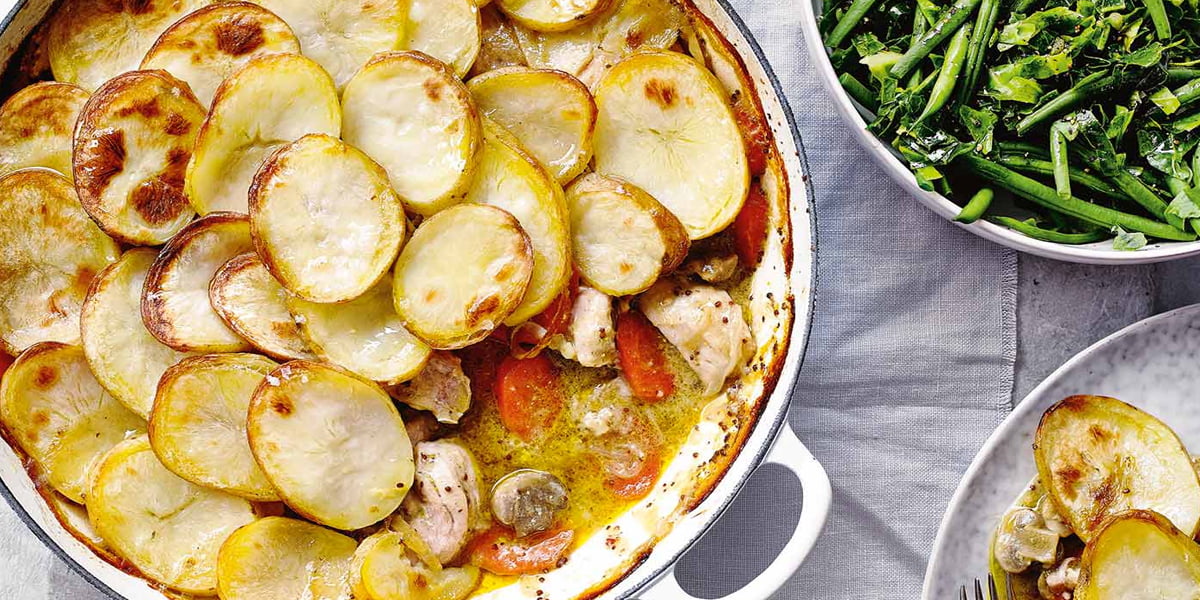 طرز تهیه خوراک مرغ و سبزیجات خوشمزه در فر