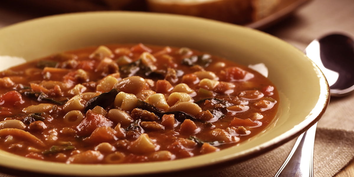 طرز تهیه سوپ لوبیا ایتالیایی