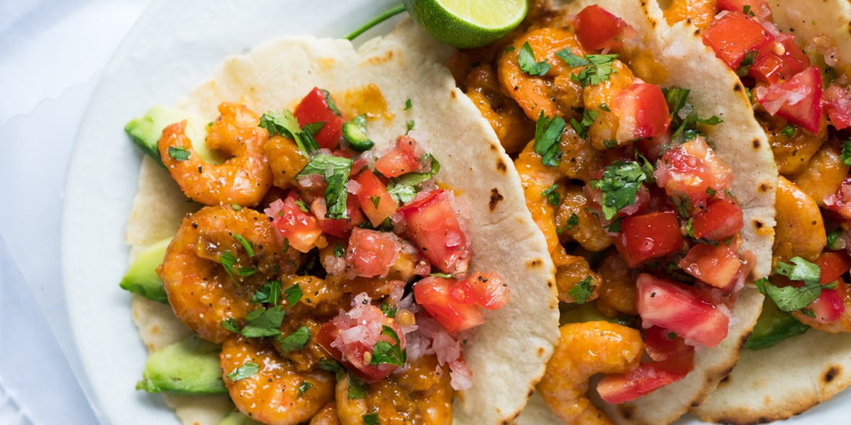 طرز تهیه تاکو میگو مکزیکی و خوشمزه