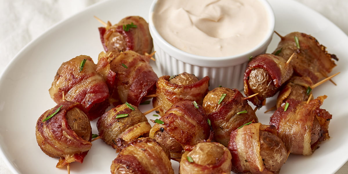 طرز تهیه سیب زمینی استانبولی مخصوص با رول بیکن