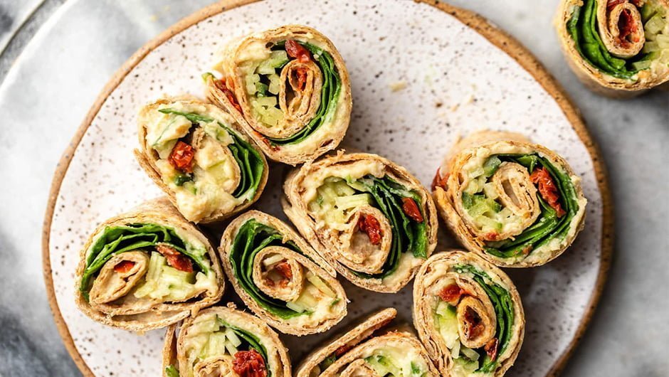 طرز تهیه لقمه سبزیجات و حمص متفاوت و خوشمزه