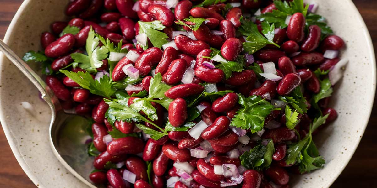 طرز تهیه سالاد لوبیا قرمز