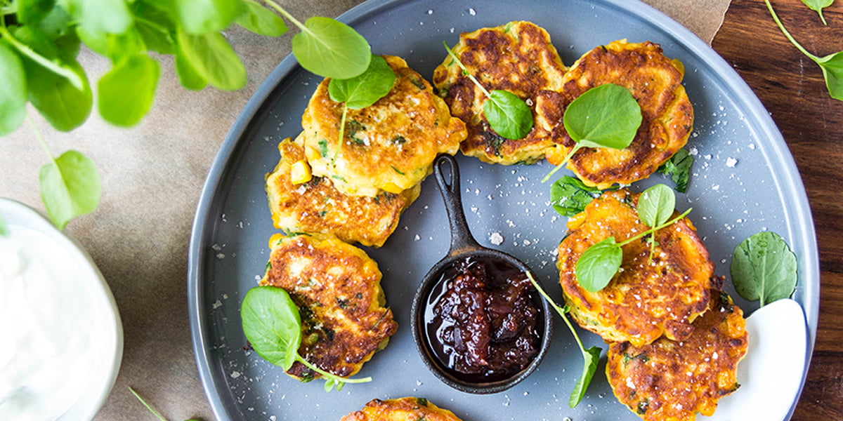 طرز تهیه کوکو ذرت و اسفناج؛ یک غذای سالم برای بچه ها