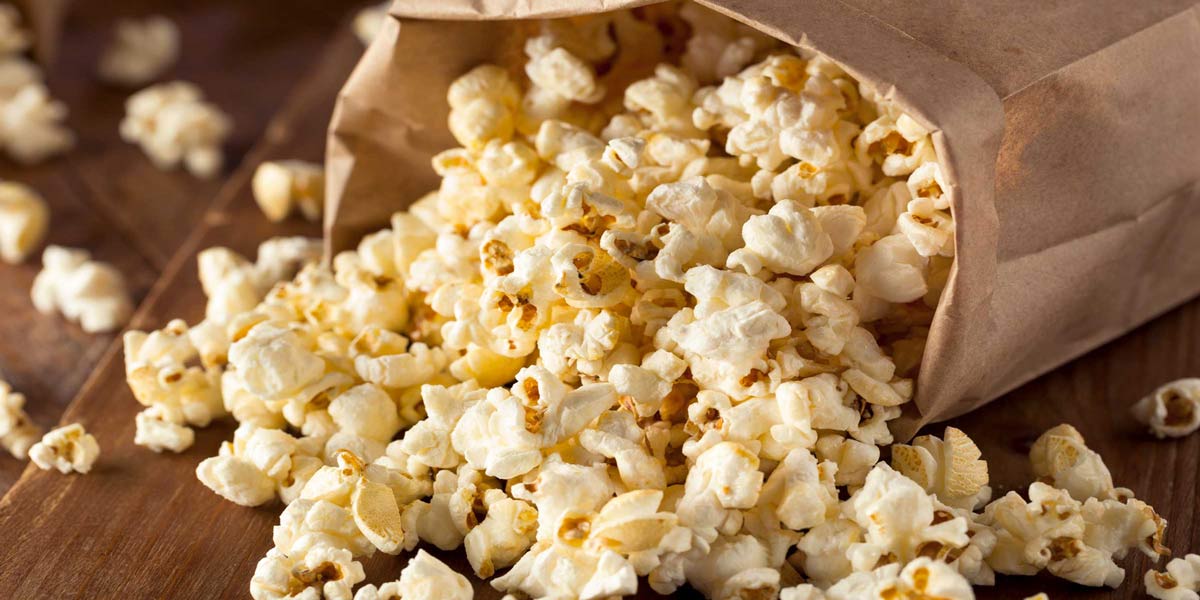 طرز تهیه پاپکورن در مایکروفر در کمتر از پنج دقیقه