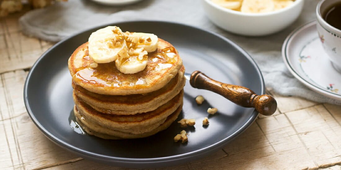 طرز تهیه پنکیک وگان بدون شیر