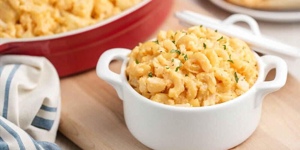 طرز تهیه پاستا با ماست ایسلندی و پنیر چدار