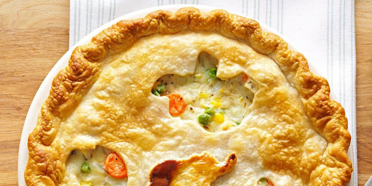 طرز تهیه پای مرغ با خمیر هزارلا