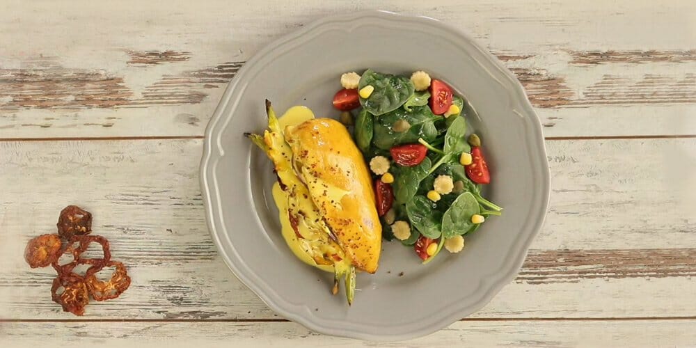 طرز تهیه اسکالوپ مرغ فانتزی همراه ویدیو