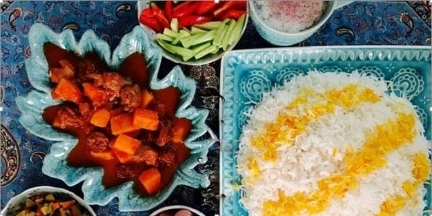 طرز تهیه خورشت کدو حلوایی با گوشت ؛ یک غذای مجلسی و خوشمزه