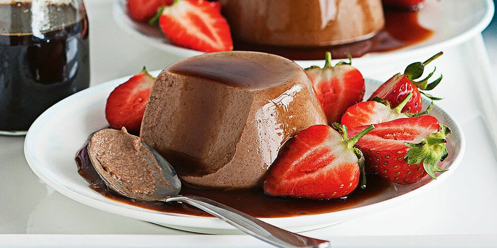 طرز تهیه دسر پاناکوتا شکلاتی