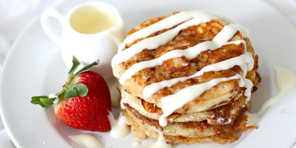 طرز تهیه پنکیک دارچینی ؛ خوشمزه و فوری