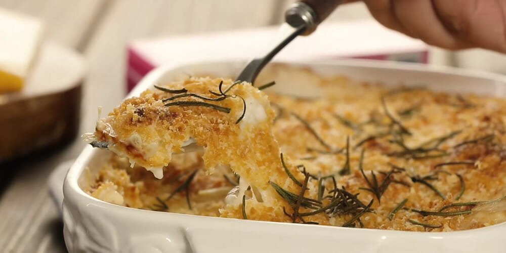 طرز تهیه سوفله سیب زمینی همراه ویدیو