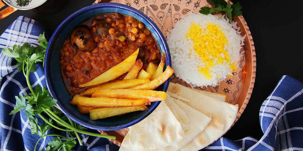 طرز تهیه قیمه چرخ کرده لاهیجان