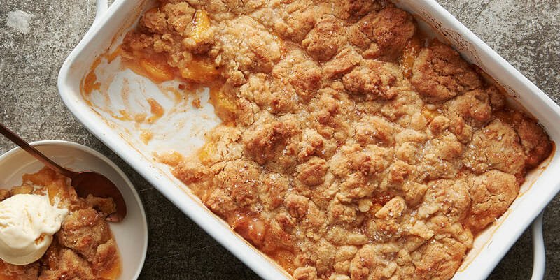 طرز تهیه دسر هلو خوشمزه مخصوص تابستان