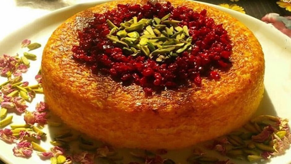 طرز تهیه ته چین قالبی همراه با ویدیو
