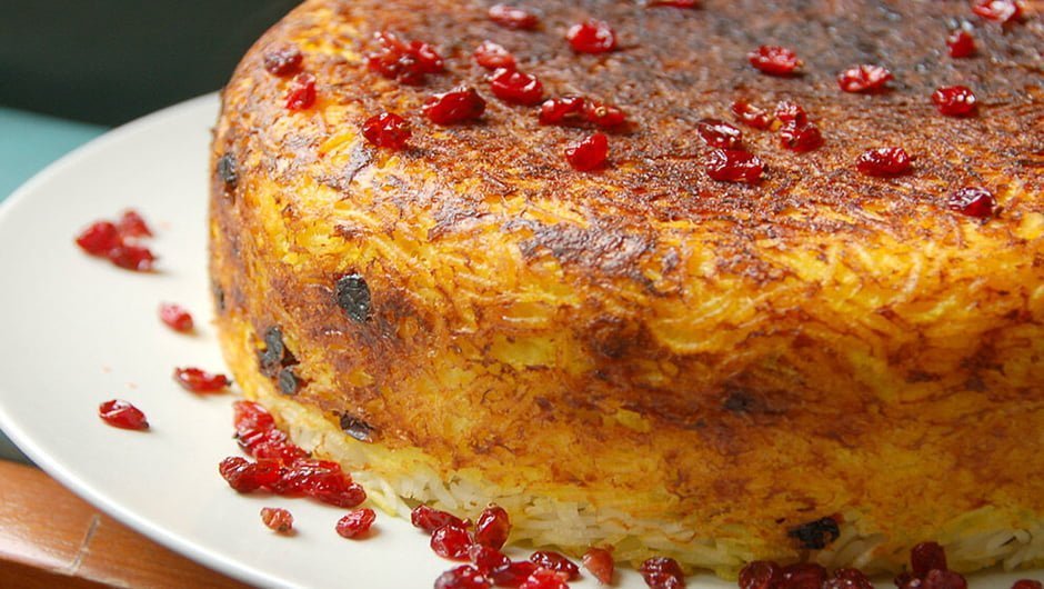 طرز تهیه ته‌چین کته