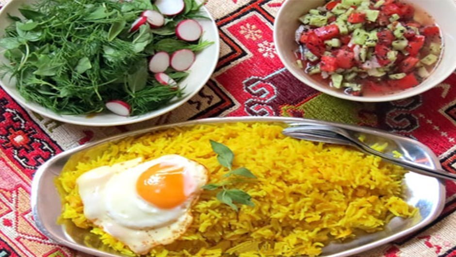 طرز تهیه کته باقلا حرفه‌ای و خوشمزه