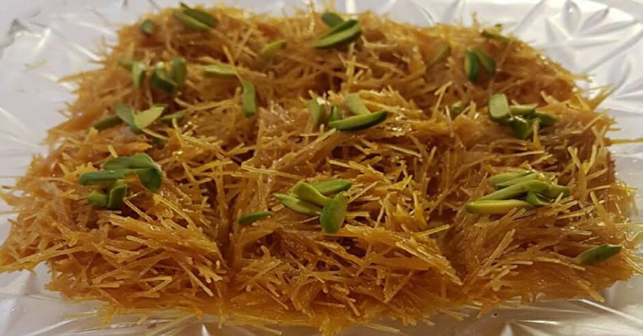 طرز تهیه باقلوا شعریه ؛ دسر  متفاوت و خوشمزه عربی