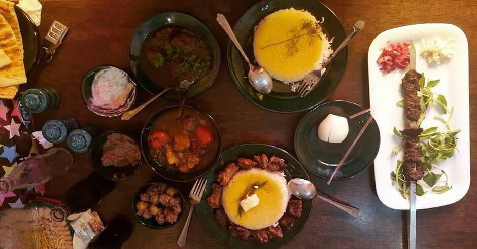 طرز تهیه گمج کباب گیلانی با سبزی چوچاق