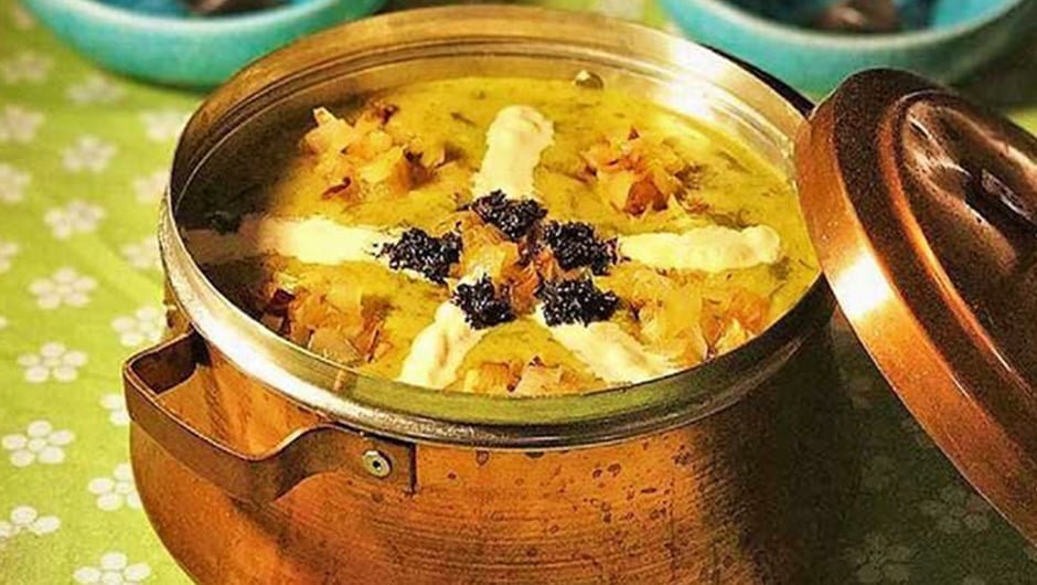 طرز تهیه آش عباسعلی خوشمزه کرمانشاهی آشی با داستانی خاص